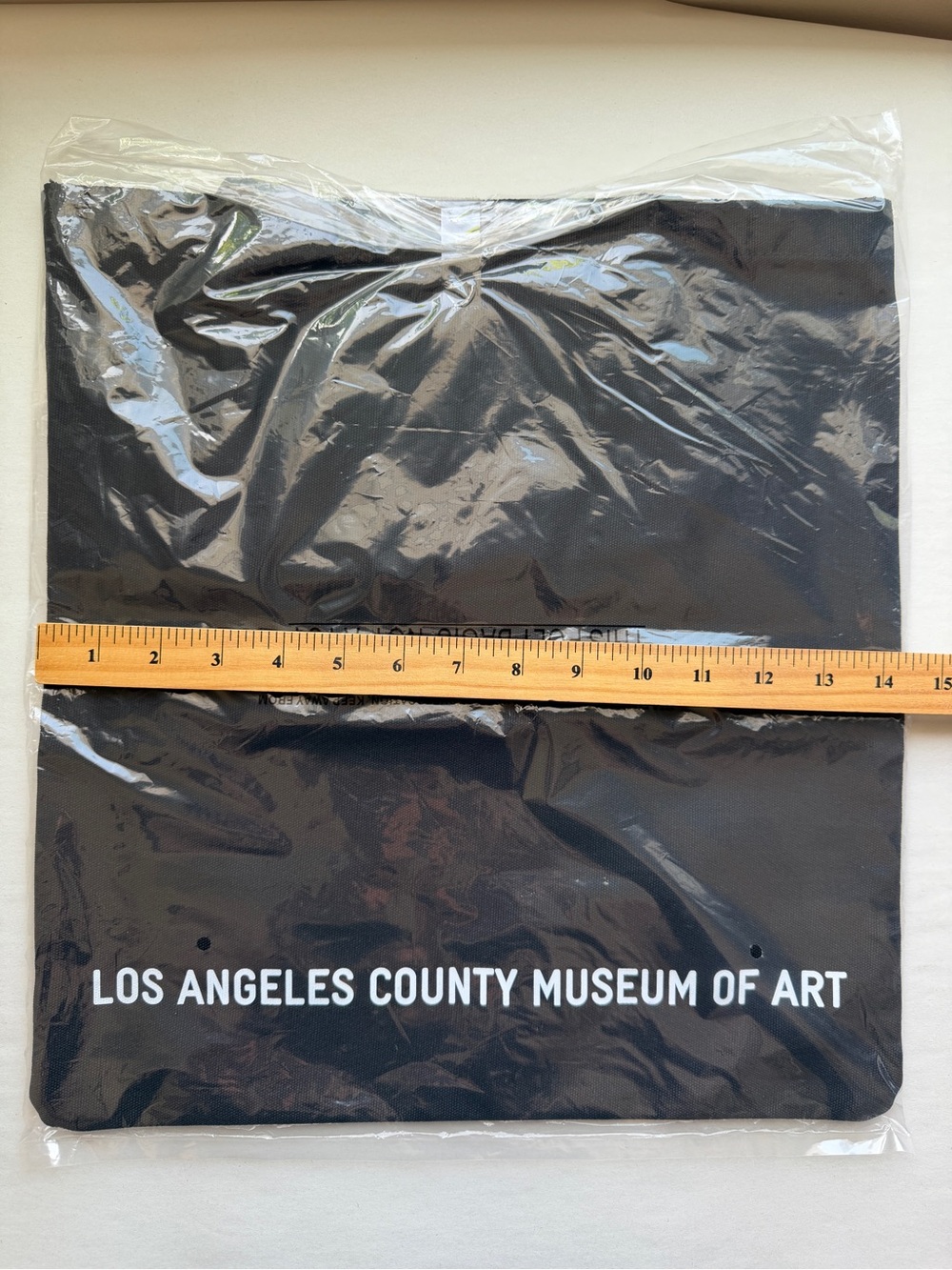 NEW Los Angeles County Museum of Art LACMA Graphic Tote Bag Black - Picture 3 of 5